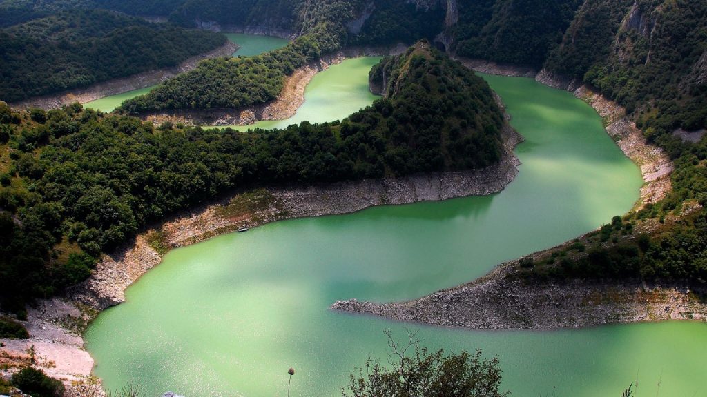 Uvac River Canyon dominion sea, seed.