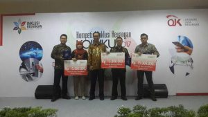 Jogjanet Antar Bank BPD DIY Jadi Yang Terbaik Dalam Ajang Kompetisi Inklusi Keuangan OJK Pusat