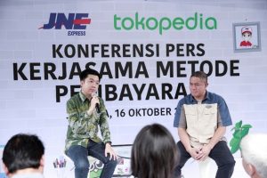 JNE MoU dengan Tokopedia tentang Layanan Pembayaran