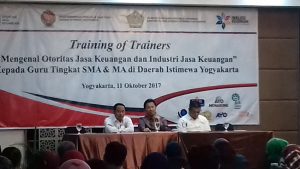 OJK Gandeng Guru SMA Jadi Agen Sosialisasi