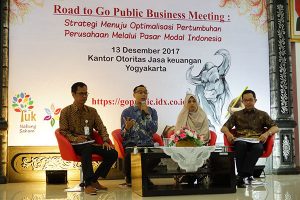 OJK Dorong Perusahaan DIY Untuk Go Public