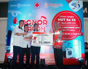 Rangkaian HUT 56 Bank BPD DIY Banjir Hadiah Di Aksi Donor Darah Bank BPD DIY