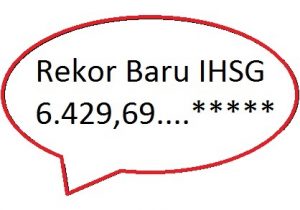 Rekor Baru IHSG 6.429,69 di Awal Tahun 2018