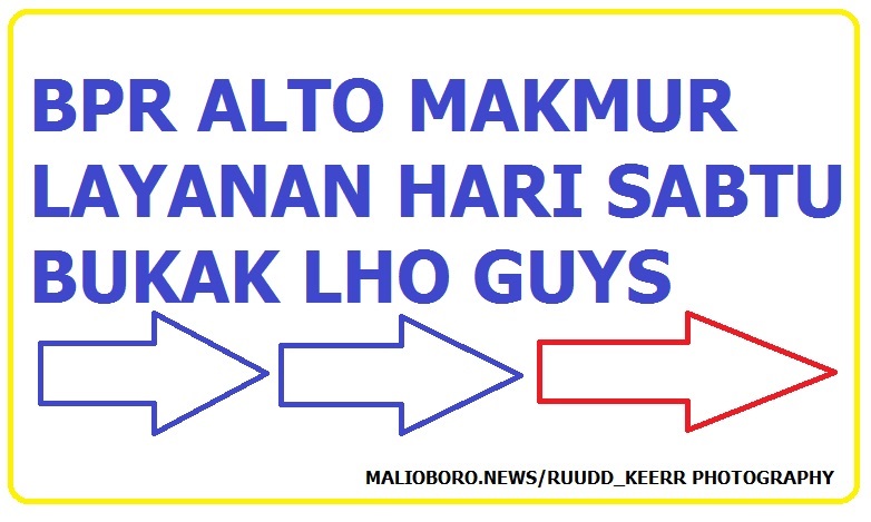 Ilustrasi Layanan Hari Sabtu BPR ALTO MAKMUR oleh Ruudd Keerr Photography