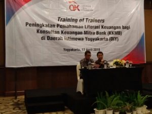 OJK Selenggarakan Training Of Trainers Konsultan Keuangan Mitra Bank DIY   