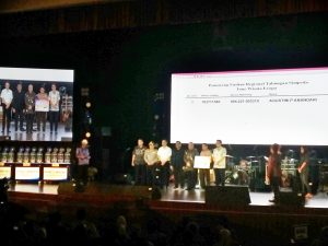 Penarikan Undian Tabungan Simpeda Pada Konser Nostalgistimewa Bank BPD DIY.
