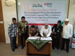 Dukung Digitalisasi Layanan Kampus UNISSULA, BNI Syariah Hadirkan Layanan e – collection