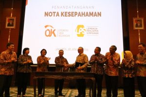 OJK dan LPS Sepakat Meningkatkan Kerjasama