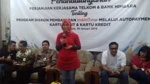 Telkom Gandeng Bank Negara Layani Pembayaran IndiHome