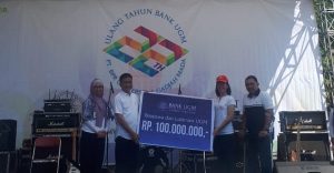 Hari Ulang Tahun, PT BPR UGM Berikan Beasiswa Rp 100 Juta