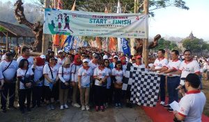 Fun Walk Porseni FK-IJK DIY 2019 Gairahkan Kawasan Wisata Candi Banyunibo