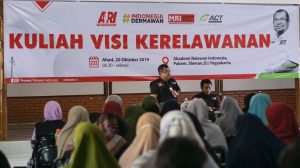 Akademi Relawan Indonesia Gelar Kuliah Visi Kerelawanan, begini keseruannya