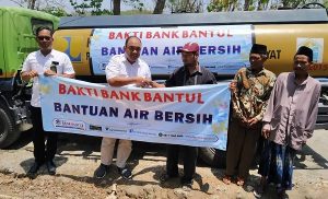 Bank Bantul Salurkan 13 Tangki Air Bersih Kepada Dusun Terdampak Kekeringan