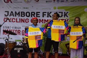 Jambore FKIJK Cycling Community Tutup Rangkaian HUT Ke-8 OJK di DIY