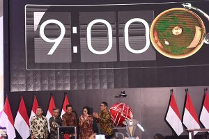 Perdagangan Bursa 2020 Dibuka Jokowi, OJK Dorong Pasar Modal Transparan dan Kredibel