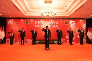 OJK Gelar Upacara HUT Kemerdekaan RI Ke 75 Secara Virtual