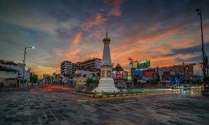 Wajah Baru Kawasan Tugu Pal Putih Yogyakarta