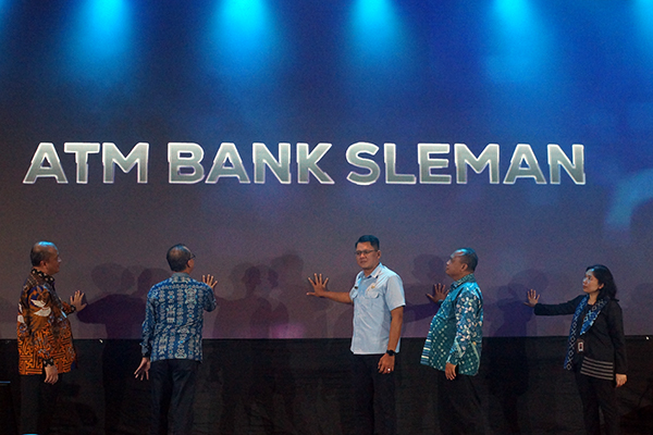 grand launching atm bank sleman