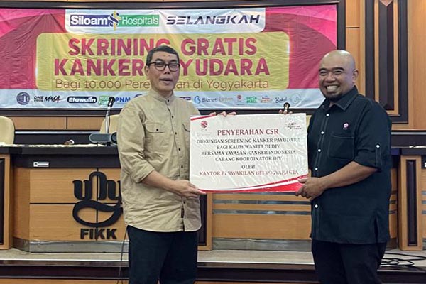 BEI Yogyakarta CSR Skrining Kanker Payudara