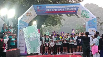 BPR Run 2025 Dilepas oleh Ketua DPP Perbarindo, Tedy Alamsyah. Diikuti oleh lebih dari 2.000 peserta.