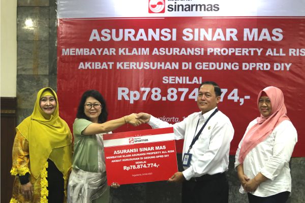 Klaim Kilat! Asuransi Sinar Mas Bayar Ganti Rugi Gedung DPRD DIY Akibat Demo Rusuh